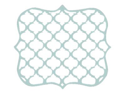 Fellowes Designer Mouse Pad Teal Lattice 5919001