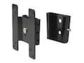 Bosch Security Systems Fixed Wall Mount Bracket for Monitors up to 26.5 lbs., Black, UMM-LW-20B, 31194952, Stands & Mounts - Desktop Monitors