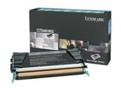 Lexmark Black Return Program Toner Cartridge for C73X, C734A4KG, 10421651, Toner and Imaging Components - OEM