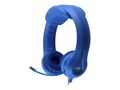 Hamilton Kids Flex-Phones USB Headset w  Gooseneck Microphone - Blue, KFX2U-BLU, 41199072, Headsets (w/ microphone)