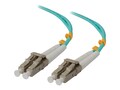 ALOGIC LC-LC 40G 100G 50 125 OM4 Multimode Duplex LSZH Fiber Cable, 3m, LCLC-03-OM4                   , 41998359, Cables