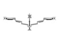 Mount-It! Triple Monitor Desk Mount w  USB, USB-C & Audio Ports for Displays up to 32, MI-2753, 41592100, Stands & Mounts - Desktop Monitors
