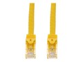 AddOn CAT6A Straight UTP PVC Snagless Non-Booted Copper Patch Cable, Yellow, 1ft, ADD-1FCAT6ASN-YW              , 41840546, Cables