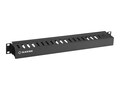 Black Box Rackmount Cable Raceway 1U Single Sided - Horizontal , RMT100A-R4, 37637136, Rack Mount Accessories
