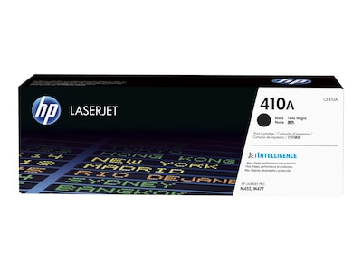 HP 410A (CF410A) Black Original LaserJet Toner Cartridge w  JetIntelligence, CF410A, 30717205, Toner and Imaging Components - OEM