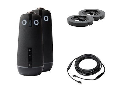 Owl Labs Meeting Owl 4+ Bundle w (2) Cameras & (2) Stands, BND405-0007 , 41937190, Video Conference Room Hardware Owl Labs Meeting Owl 4+ Bundle w (2) Cameras & (2) Stands, BND405-0007 , 41937190, Video Conference Room Hardware