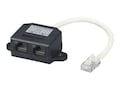 Black Box CAT5e Cable Economizer Doubler, FAU962, 32853446, Adapters & Port Converters