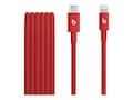 Apple Beats USB-C to Lightning Woven Cable, Rapid Red, 1.5m, MFEH4LL/A , 41994969, Cables Apple Beats USB-C to Lightning Woven Cable, Rapid Red, 1.5m, MFEH4LL/A , 41994969, Cables