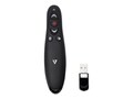 V7 Professional Wireless Red Laser Pointer & microSD Card Reader Presenter, WP1000-24G-19NB, 17667240, Remote Controls - Presentation