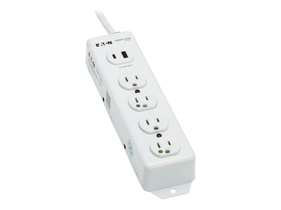 Tripp Lite Safe-IT UL 1363 Medical-Grade 4 Outlet Power Strip w USB Charging, Safety Covers, 15ft Cord, PS-415-HGUSB , 41820274, Power Strips Tripp Lite Safe-IT UL 1363 Medical-Grade 4 Outlet Power Strip w USB Charging, Safety Covers, 15ft Cord, PS-415-HGUSB , 41820274, Power Strips