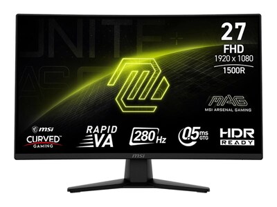 MSI 27 MAG 274CXF Full HD LED-LCD Curved Monitor, MAG274CXF , 41848356, Monitors MSI 27 MAG 274CXF Full HD LED-LCD Curved Monitor, MAG274CXF , 41848356, Monitors