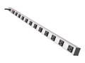 Tripp Lite Multiple Outlet Strip, 15-Amp, (12) Outlet, 15ft Cord, Silver, PS3612, 124925, Power Strips