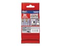 Brother 0.7 x 26.2' TZeS941 Black on Matte Silver Tape w  Extra Strength Adhesive, TZE-S941, 13058367, Paper, Labels & Other Print Media