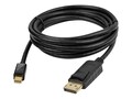 Siig Mini DisplayPort to DisplayPort M M Cable, Black, 2m, CB-DP1J12-S1, 30557424, Cables Siig Mini DisplayPort to DisplayPort M M Cable, Black, 2m, CB-DP1J12-S1, 30557424, Cables
