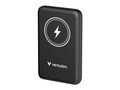 Verbatim Charge 'n' Go 10000mAh Magnetic Wireless Power Bank - Black, 32245                         , 42004292, Battery Chargers