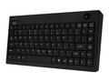 Adesso 2.4GHz RF Wireless Mini Trackball Keyboard, Black, WKB-3100UB, 9990776, Mice & Cursor Control Devices