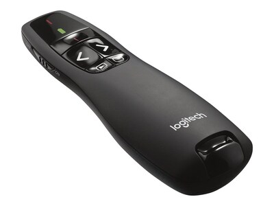 Logitech R400 Wireless Presenter, 910-001354, 10045798, Remote Controls - Presentation