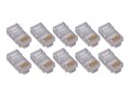 4Xem CAT6 Connector, 100-Pack, 4X100PKC6, 16923117, Cable Accessories