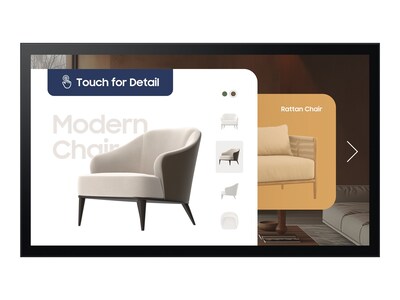 Samsung 32 QMC-T Full HD LED-LCD Touchscreen Display, QM32C-T                       , 42085022, Monitors - Large Format - Touchscreen