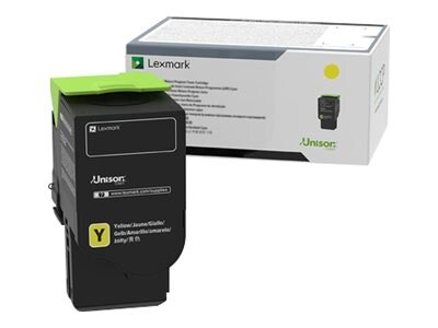 Lexmark Yellow Extra High Yield Toner Cartridge for CS421dn, CX421adn & CX522ade, 78C0X40, 35877427, Toner and Imaging Components - OEM