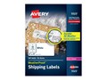 Avery 2 x 4 White Labels (500 Labels-Per-Box), 05523, 41247677, Paper, Labels & Other Print Media