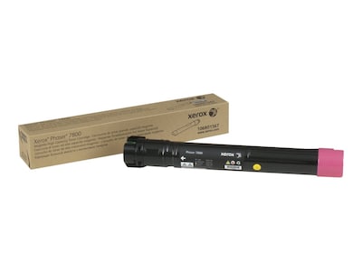 Xerox Magenta High Capacity Toner Cartridge for Phaser 7800 Series Printers, 106R01567, 13358378, Toner and Imaging Components - OEM Xerox Magenta High Capacity Toner Cartridge for Phaser 7800 Series Printers, 106R01567, 13358378, Toner and Imaging Components - OEM