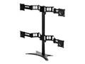 DoubleSight Quad Monitor Flex Stand, DS-430STA, 14893583, Stands & Mounts - Desktop Monitors