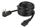StarTech.com Right Angle NEMA 5-15P to C13 18AWG Power Cable, 6ft, PXTR1016, 35811102, Power Cords
