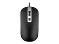 B3E 4-button USB Type-A Wired Optical Mouse, Black Silver , AP-MS-104, 41484392, Mice & Cursor Control Devices