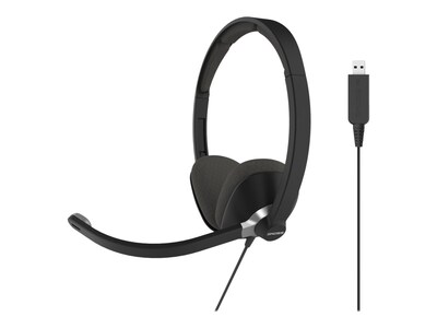 Koss CS300-USB On-Ear Double-Sided Communication Headset, CS300USB, 38027372, Headsets (w/ microphone)