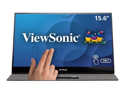 ViewSonic 15.6 TD1655 Full HD LED-LCD Touchscreen Monitor, TD1655, 41080716, Monitors - Touchscreen
