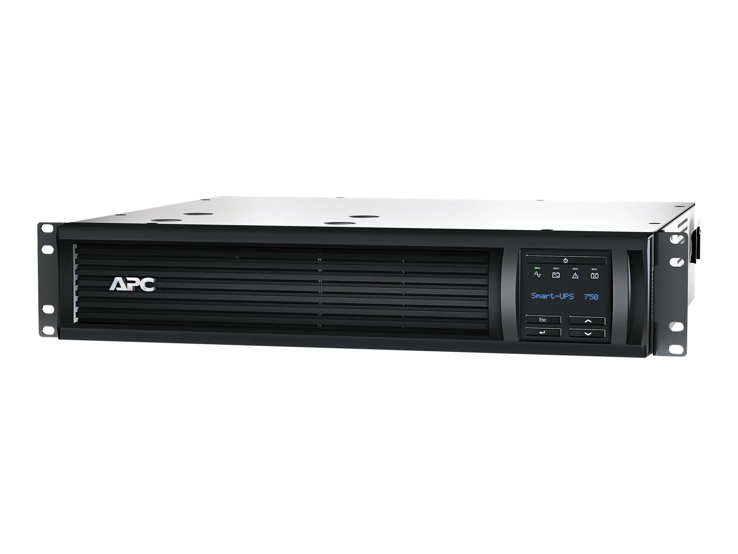 APC Smart-UPS 750VA 120V, 2U Rackmount, Smartconnect (SMT750RM2UC)