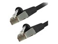 Comprehensive Cat6 STP Snagless Shielded Ethernet Cable, Black, 7ft, CAT6STP-7BLK, 36824423, Cables