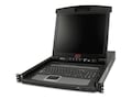 APC 17 Rack LCD Console with Integrated 8 Port Analog KVM Switch, AP5808, 11515261, KVM Displays & Accessories