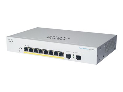 Cisco CBS220 Smart 8-port GE, CBS220-8T-E-2G-NA, 41280439, Network Switches Cisco CBS220 Smart 8-port GE, CBS220-8T-E-2G-NA, 41280439, Network Switches