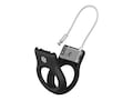 Belkin Secure Holder with Wire Cable for AirTag, Black, MSC009BTBK, 41388410, Carrying Cases - Other