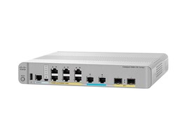 Cisco WS-C3560CX-8XPDS++ Main Image from Right-angle