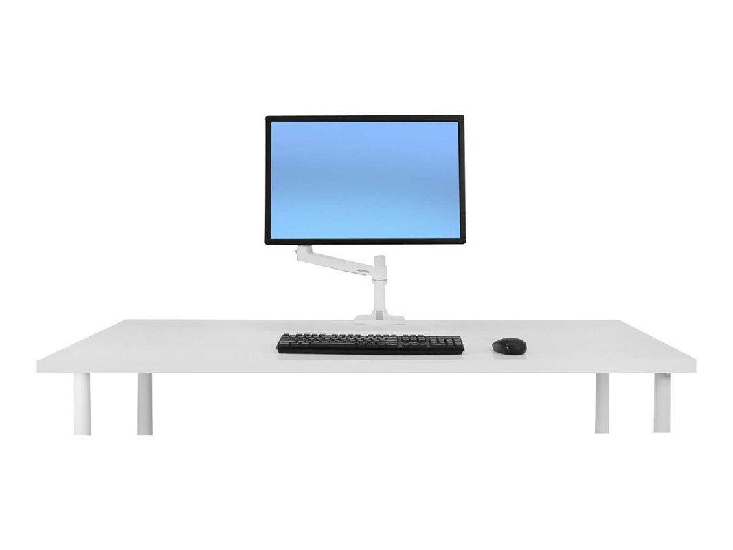 Ergotron Lx Desk Mount Lcd Monitor Arm White 45 490 216 Ergotron Lx Desk Mount Lcd Monitor Arm, Lcd Monitor Arm