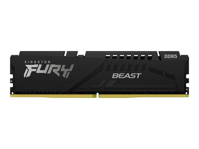 Kingston FURY Beast 16GB PC5-41600 288-pin DDR5 SDRAM UDIMM, KF552C40BB-16, 41330894, Memory