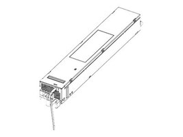 Cisco C4KX-PWR-750DC-R= Main Image from Right-angle