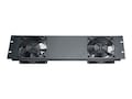 Black Box Quiet Fan Panel Dual Fan, 3U, RMT079, 9638297, Rack Cooling Systems