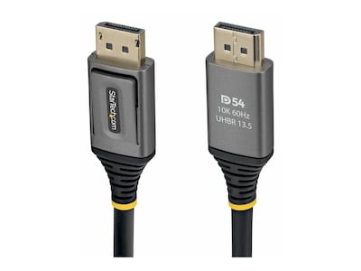 StarTech.com VESA Certified Uncompressed 8K 60Hz DP54 DisplayPort Cable, 0.5m, DP21V-50C-DP54-CABLE , 42141658, Cables StarTech.com VESA Certified Uncompressed 8K 60Hz DP54 DisplayPort Cable, 0.5m, DP21V-50C-DP54-CABLE , 42141658, Cables
