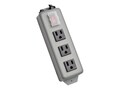 Tripp Lite Industrial Power Strip by Waber, 5-15P Plug, 9ft Cord, (3) 5-15R Outlets, Switch Guard, 3SP9, 32330434, Power Strips