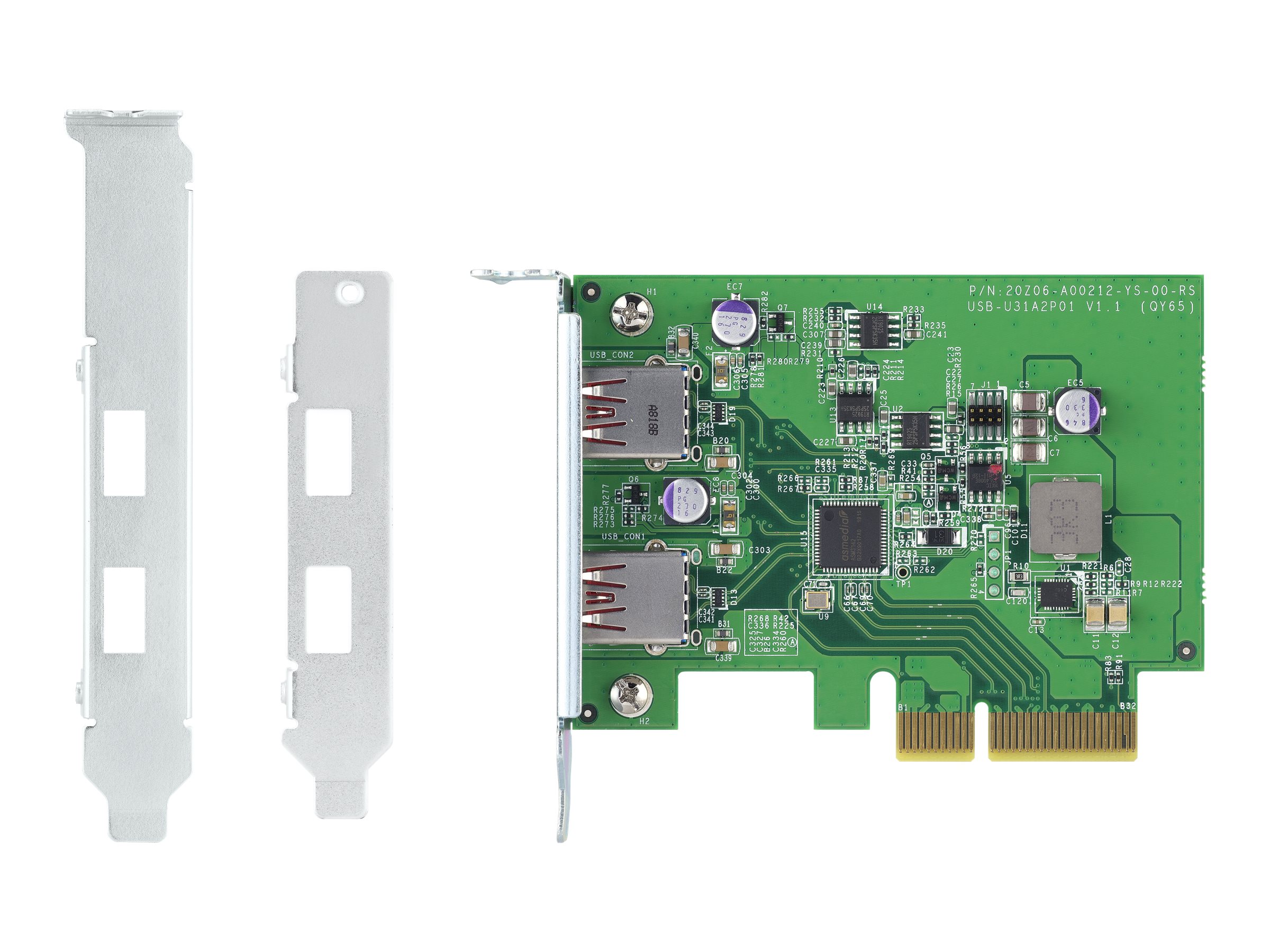 QXP-10G2U3A - Qnap USB 3.2 Gen Dual-Port PCIe E MacConnection
