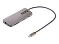 StarTech.com 4K 60Hz HDMI 3 Port 5Gbps USB-C Multiport Adapter Hub with 100W PD GbE SD MicroSD, 115B-USBC-MULTIPORT, 41417660, Docking Stations & Port Replicators