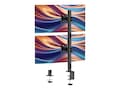 Siig Heavy-Duty Dual Monitor Stack Pole Mount for 13-38 Displays (up to 26.5lbs each) - Black, CE-MT5G11-S1 , 42093280, Stands & Mounts - Desktop Monitors Siig Heavy-Duty Dual Monitor Stack Pole Mount for 13-38 Displays (up to 26.5lbs each) - Black, CE-MT5G11-S1 , 42093280, Stands & Mounts - Desktop Monitors