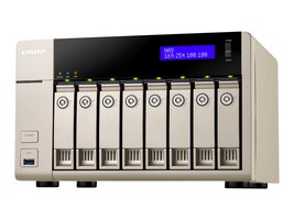 Qnap TVS-863+-US Main Image from Right-angle