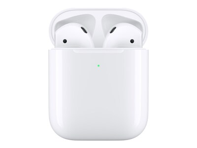 Apple AirPods w  Wireless Charging Case, MRXJ2AM/A, 36803420, Earphones - AirPods