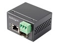 StarTech.com 30W PoE SFP to RJ45 Singlemode Multimode Fiber to Copper Gigabit Ethernet Converter, IMC1GSFP30W, 41175726, Network Transceivers