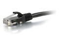 C2G Cat6a Snagless Unshielded (UTP) Network Patch Cable - Black, 6, 00976, 16459060, Cables